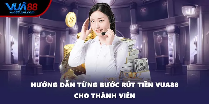 Hướng dẫn từng bước rút tiền VUA88 cho thành viên